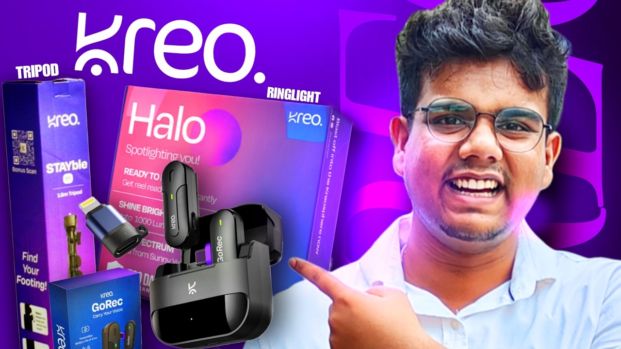 My Studio Just Leveled Up! 🔥 Kreo Lighting & Mic Unboxing | Pro Setup 2026