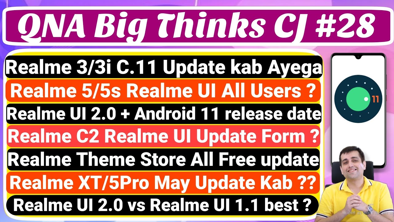 Realme UI 2.0 vs Realme UI 1.1 Best ? | Realme 3/3i C.11 Update | Realme C2 realme ui | Realme 5/5s