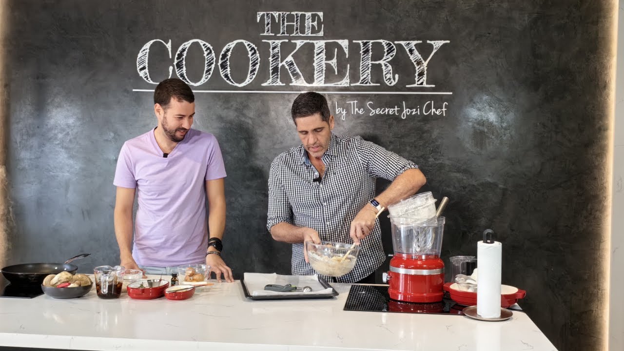 Making iconic Italian dishes: Brutti e Buoni and Porcini Ai Risotto