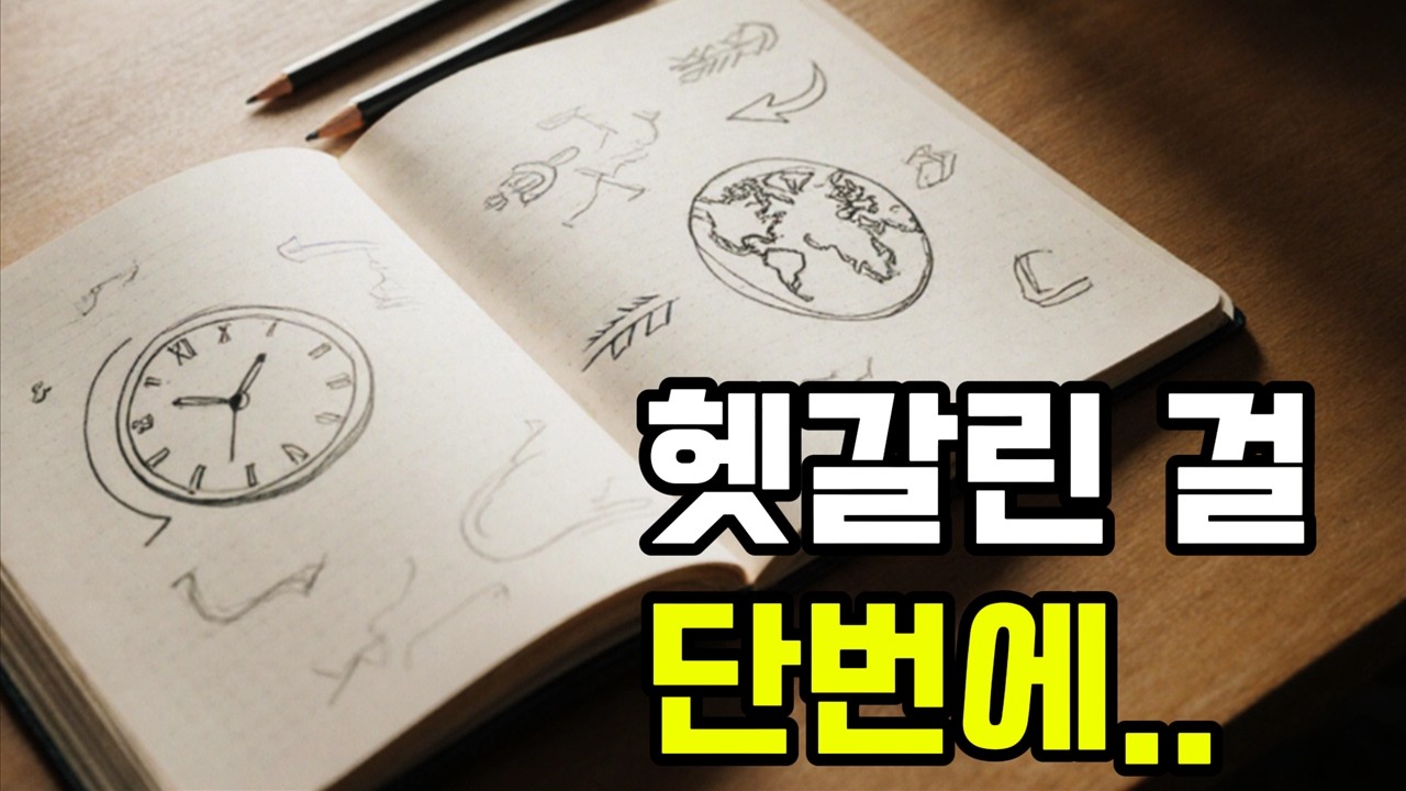 헷갈리던 질문 하나만 정리해보자｜미래는 이미 정해졌을까?