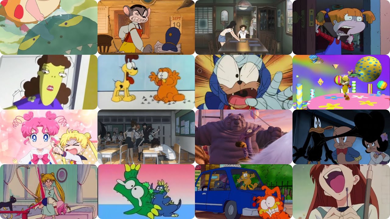 One Second of Zackzilla's Favourite Childhood and Adulthood Cartoons