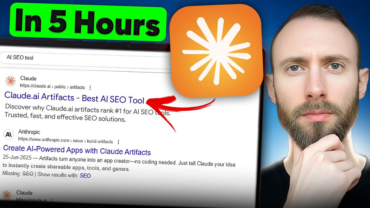 Rank #1 on Google in 5 Hours with Claude Artifacts (AI Parasite SEO)
