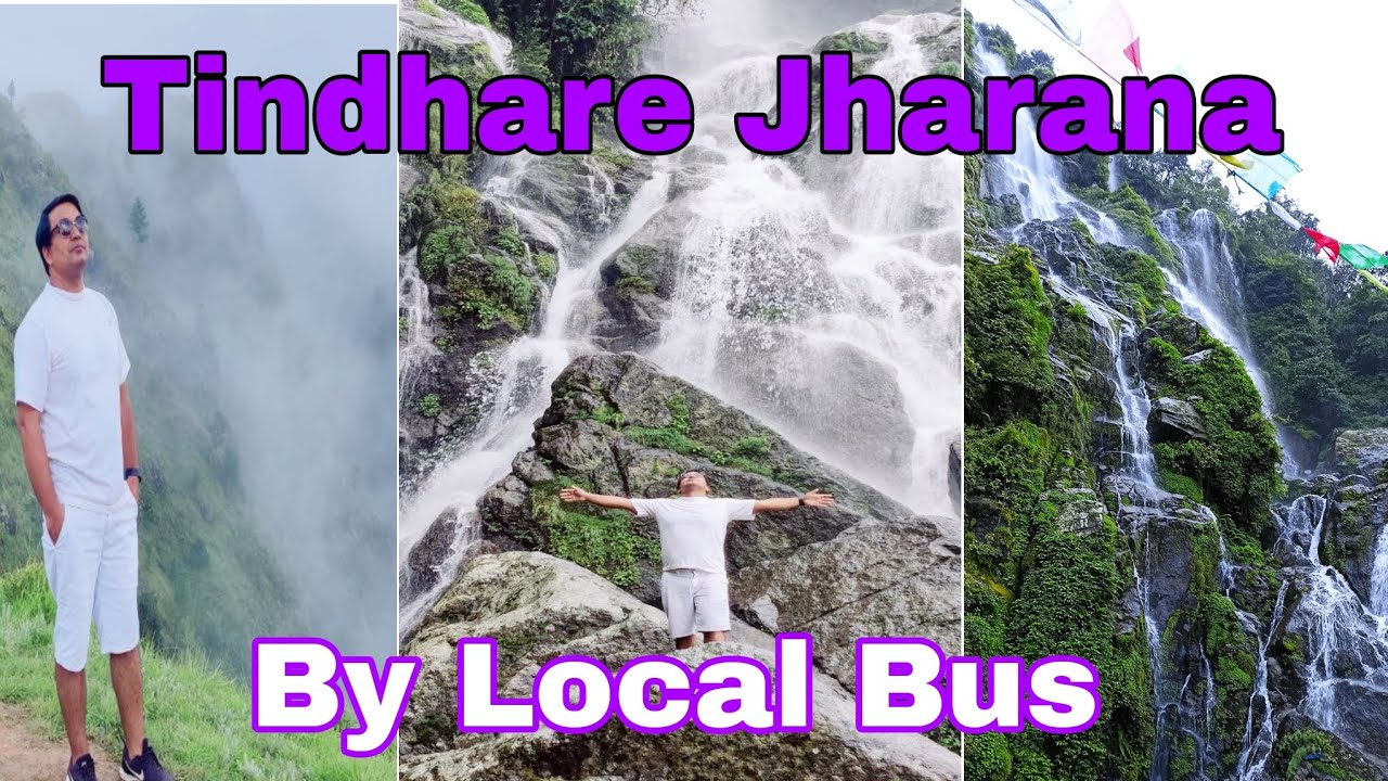 Tindhare Jharana Waterfall Vlog || Kathmandu to Tindhare Jharana Travel By Local Bus