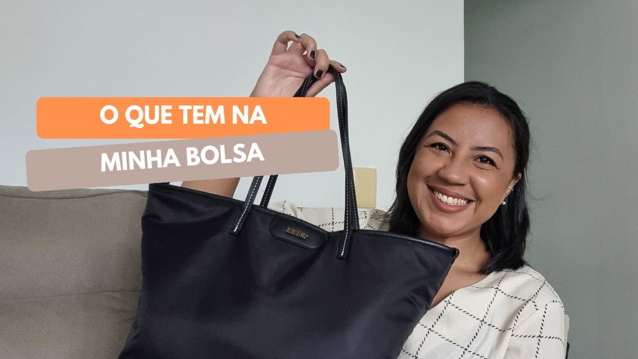 O que tem na minha bolsa de trabalho