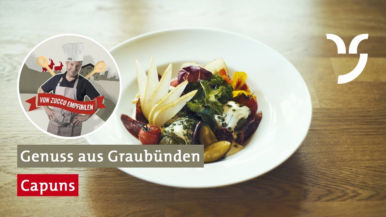 Von Claudio Zuccolini empfohlen: Capuns aus der Surselva