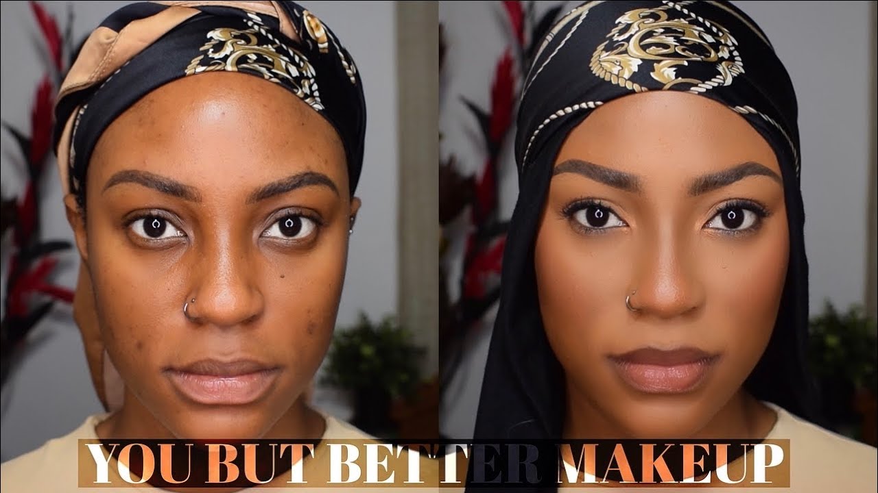 STEP BY STEP DETAILED NATURAL SOFT GLAM MAKEUP TUTORIAL FOR BEGINNERS *You But Better* #woc #poc
