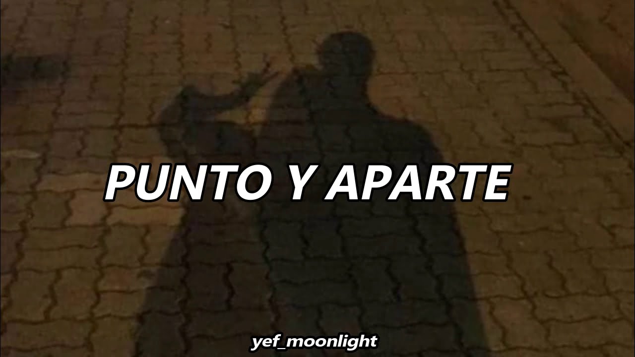 Morat - Punto y Aparte // Letra