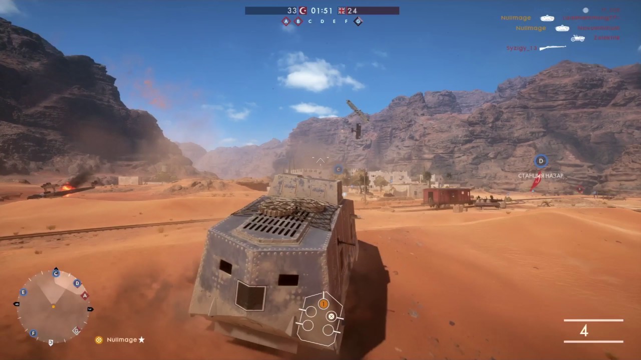 Pilot kill from heavy tank