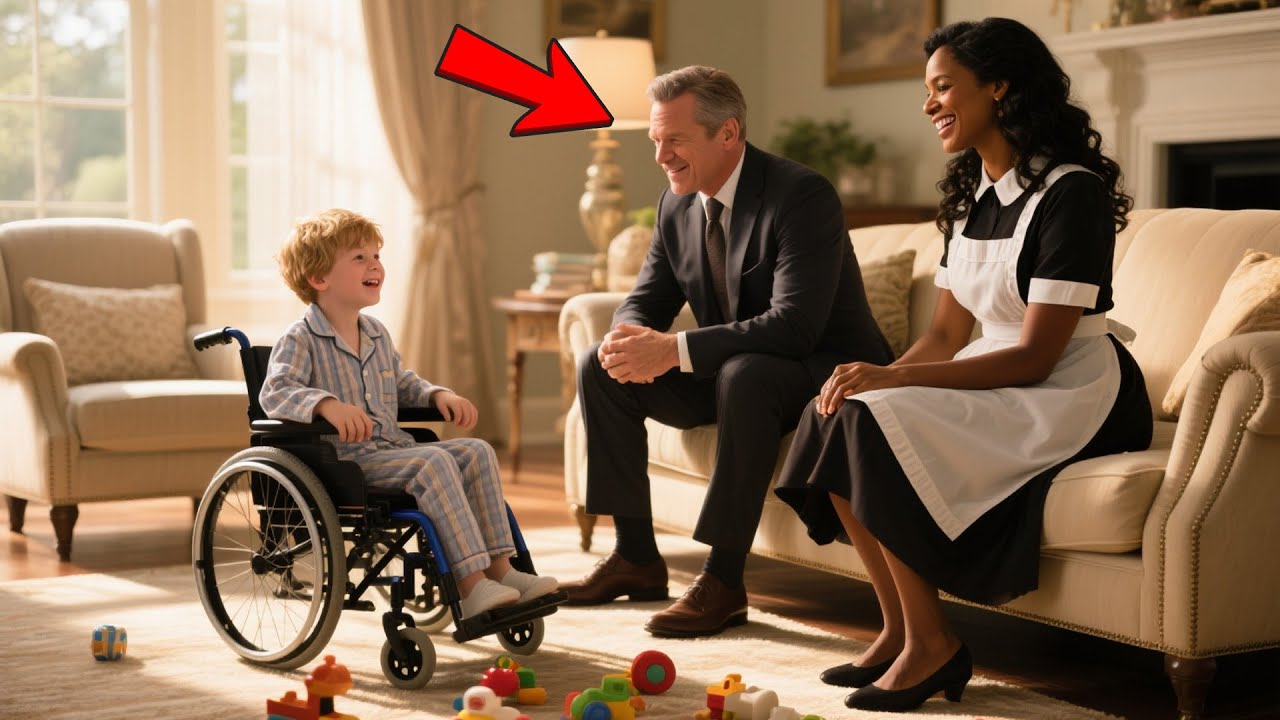 After 12 NANNIES FAIL, A PARALYZED BOY Walks Toward The MAID