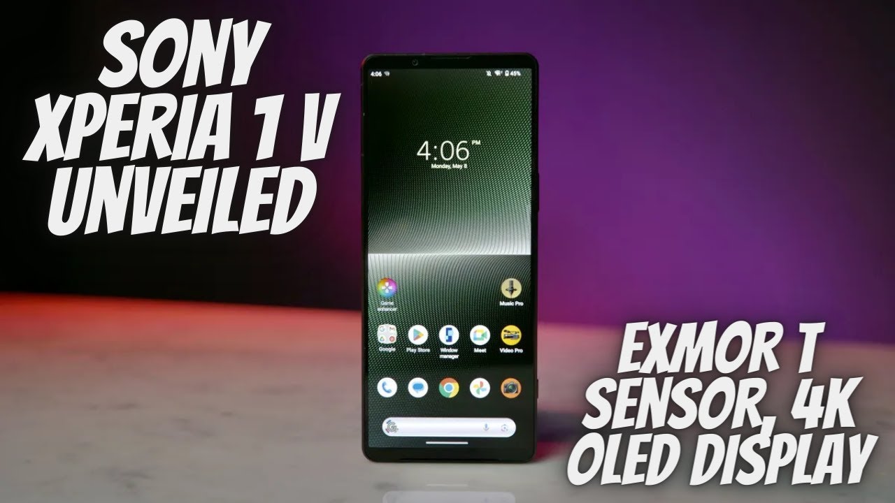 Sony Xperia 1 V unveiled: Exmor T sensor, 4K OLED display