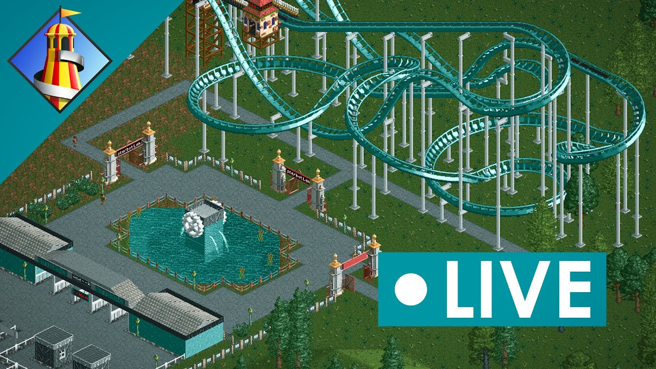 Live: Play OpenRCT2 with us! (multiplayer Roller Coaster Tycoon 2)