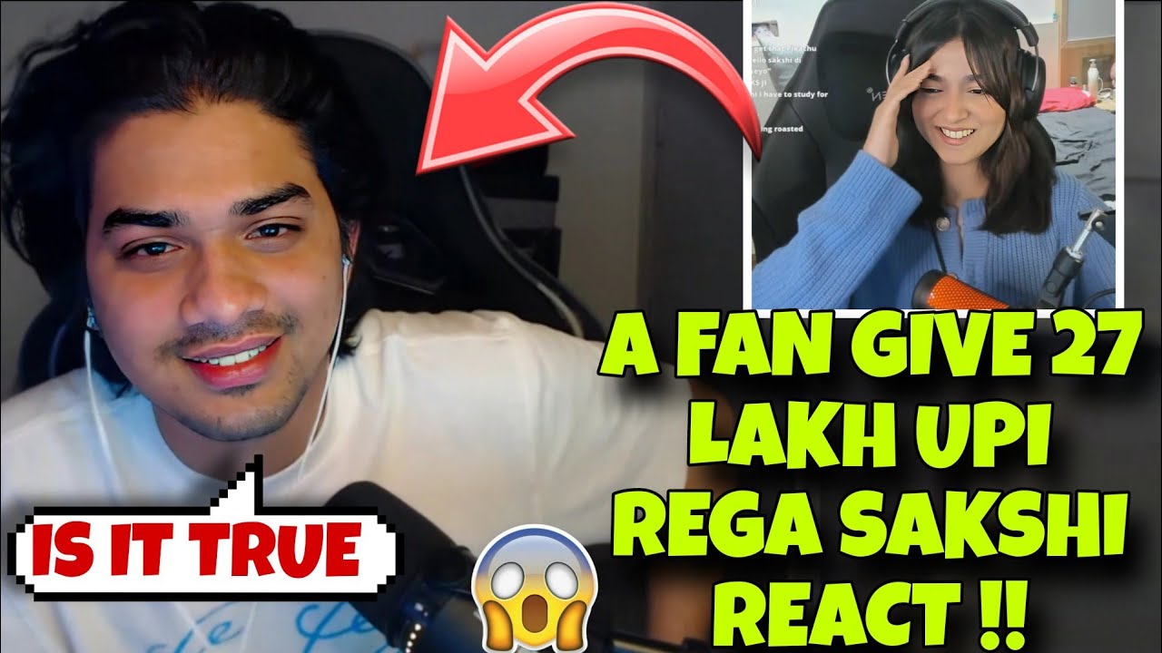 A FAN Give 27 Lakh To Rega ✅ Sakshi React 🚀