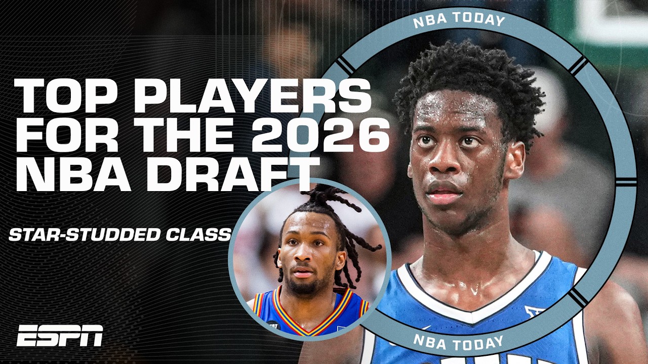 Breaking down top prospects in the 2026 NBA Draft class 🎥 | NBA Today