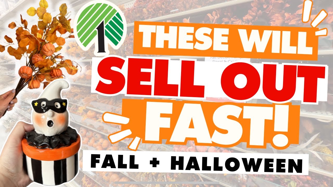 WOAH! These WILL 100% sell out! | Craft & Halloween Decorations Haul | Fall 2024