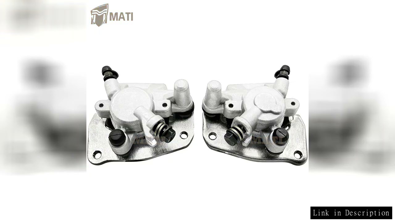Front Left Right Brake Caliper with Pads for Suzuki KingQuad 400 450 500 700 750 LT-A400 LT-F400 LT-