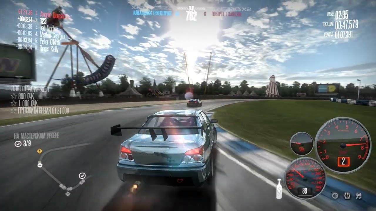 Need for Speed  Shift  2 уровень  41  Mixed Event  2  Серия гонок на время  1 заезд  1 попытка