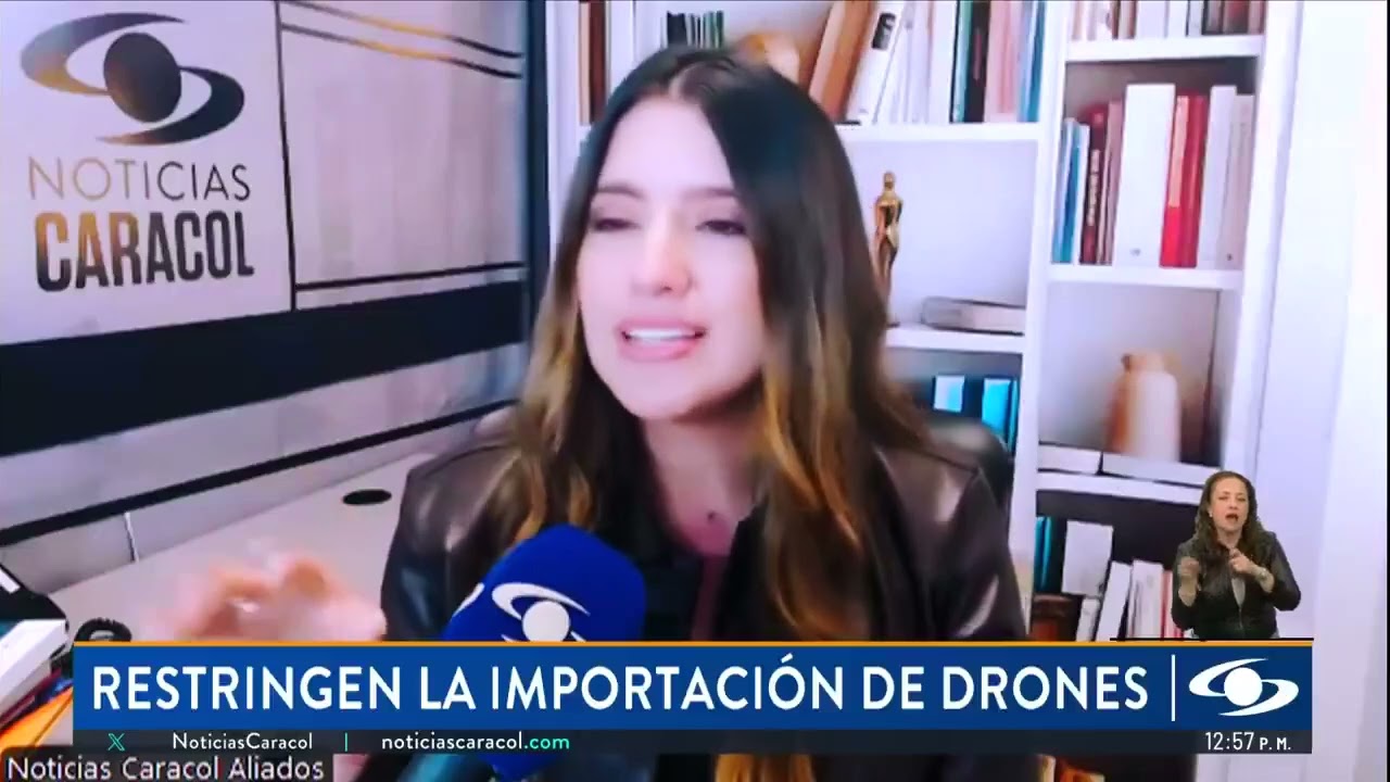 Se prohíben los drones en Colombia.