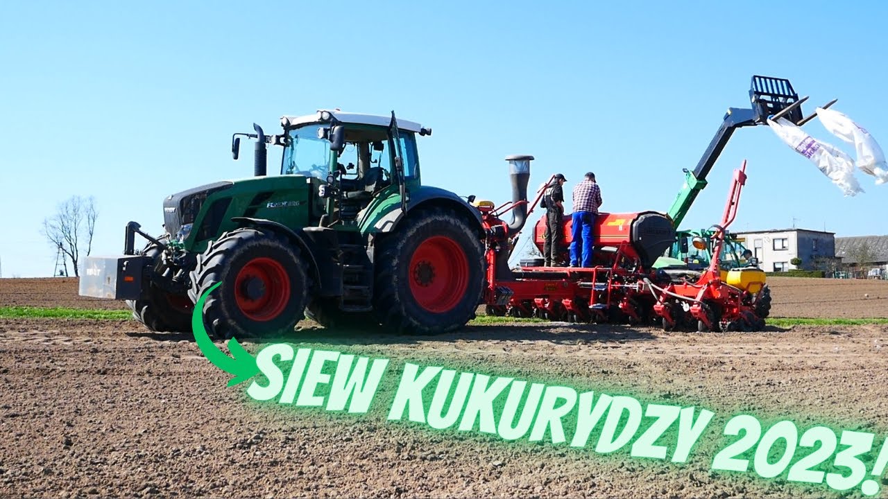 Ekspresowy Siew Kukurydzy 2023! /15km/h?? / Fendt 826 + Vaderstad Tempo F8 !!