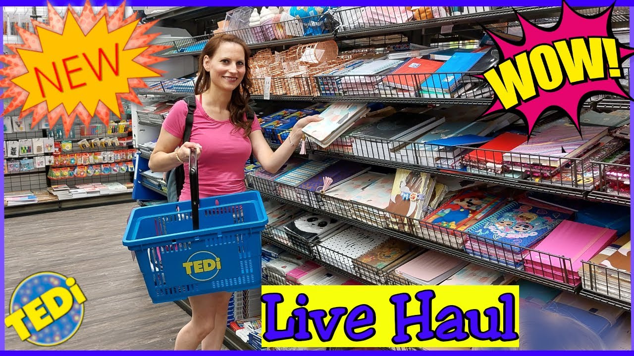 Tedi Live Shopping Neuheiten + Verlosung