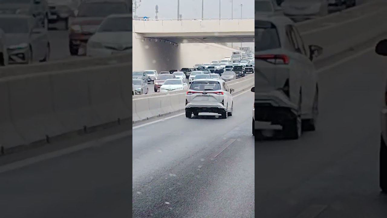 Heaway trafic in Riyadh 2026 khurais road