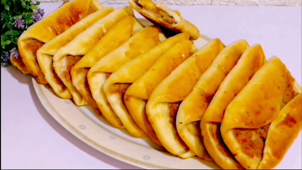 فطائر باللحمة المفرومة رهيبة 😋😋اتحداكي هتقومي تعمليها بعد متشوفي الفيديو
