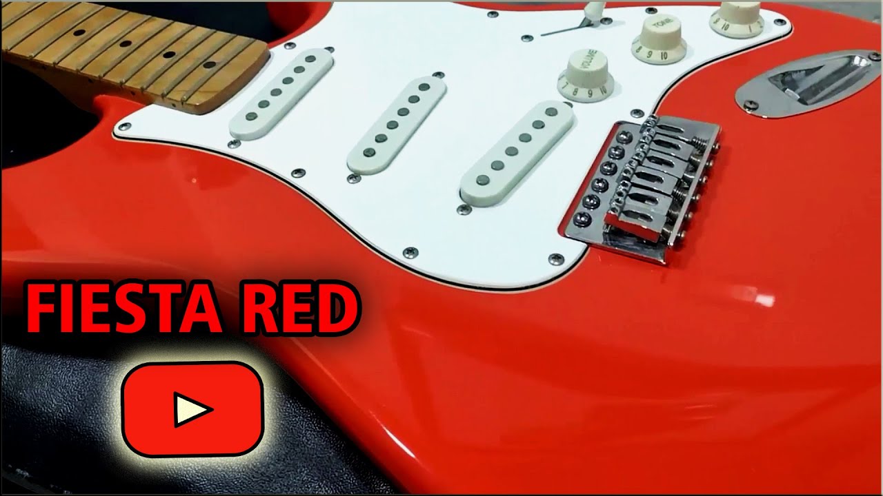 Como cambiar color de Guitarra Eléctrica  Con aerosol (Spray) - Cómo pintar Guitarra 🎸🎸🎸