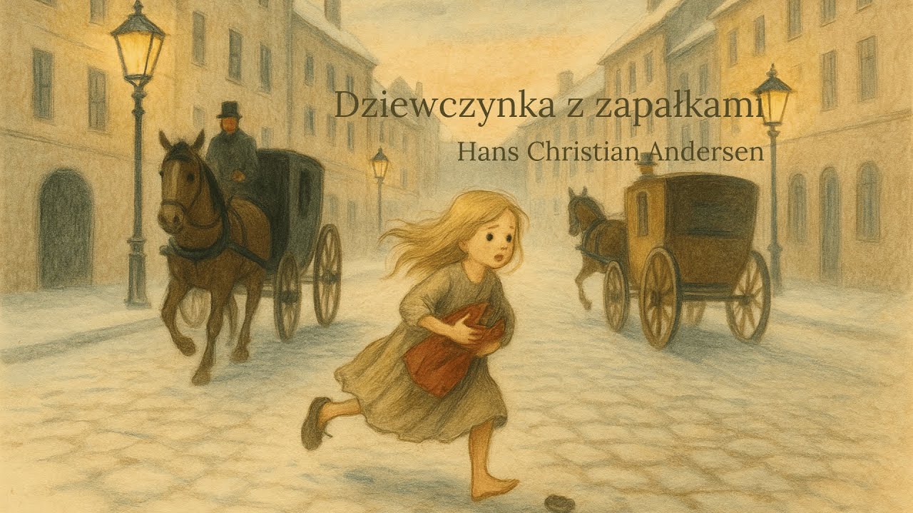 Dziewczynka z zapałkami - Hans Christian Andersen - baśń | Retro Bajki