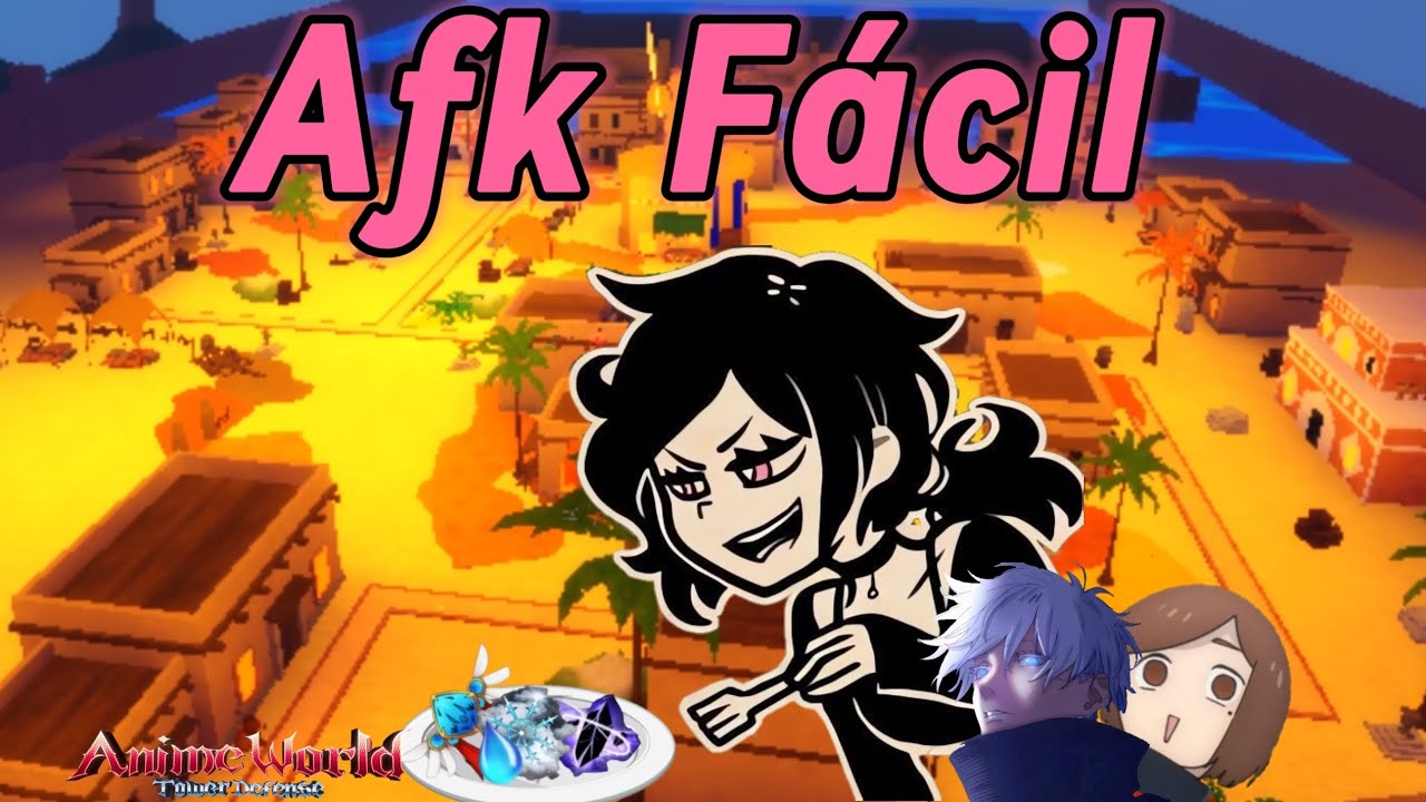 Como Farmar os materiais da Boss Rush Afk no Anime World Tower Defense 