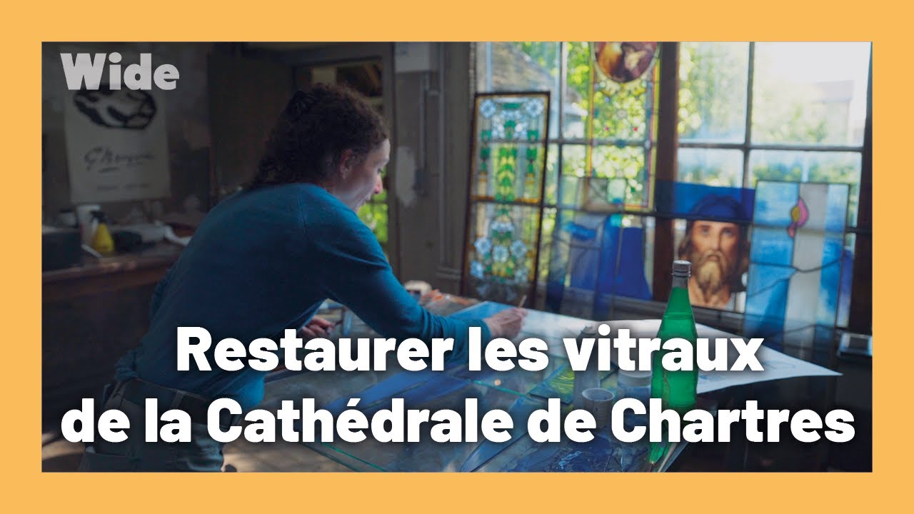Visite EXCEPTIONNELLE dans le plus vieux atelier de vitrail I WIDE