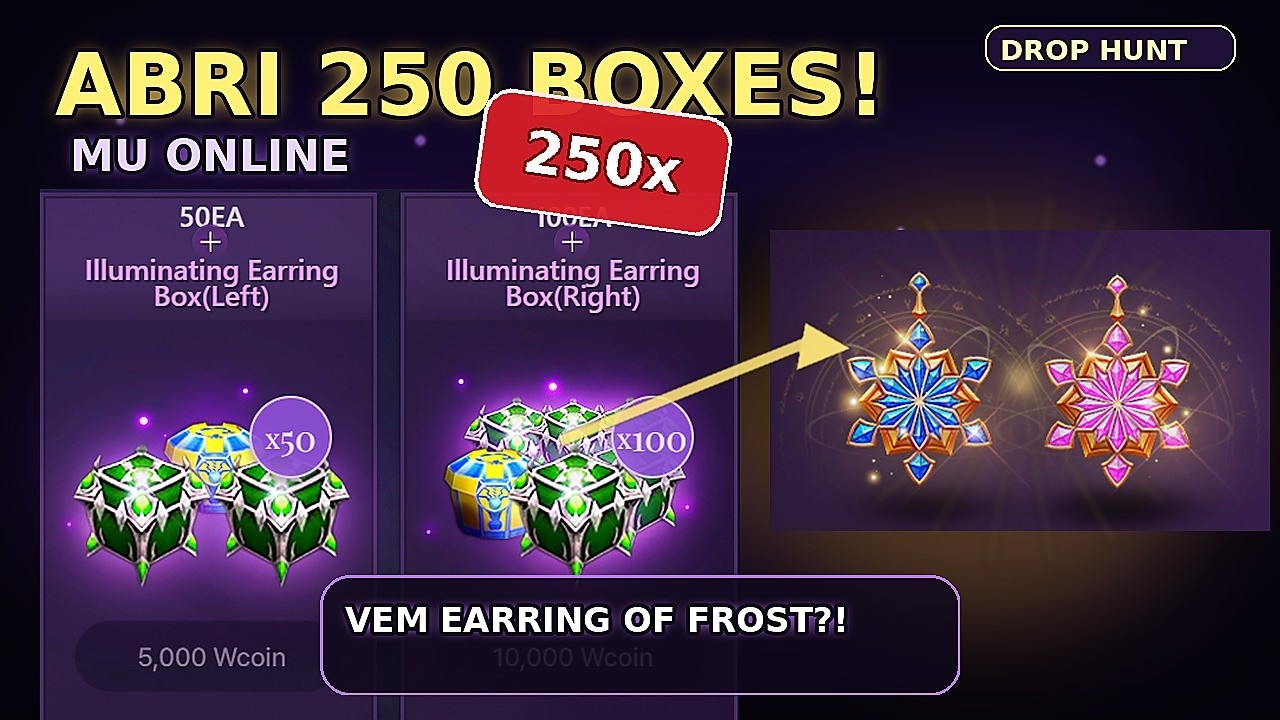 Global Muonline - Lapidary Event - Earring Box...