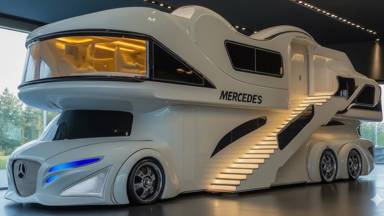 Новый Mercedes Benz Luxury RV 2026 &ndash; Будущее премиальных автодомов