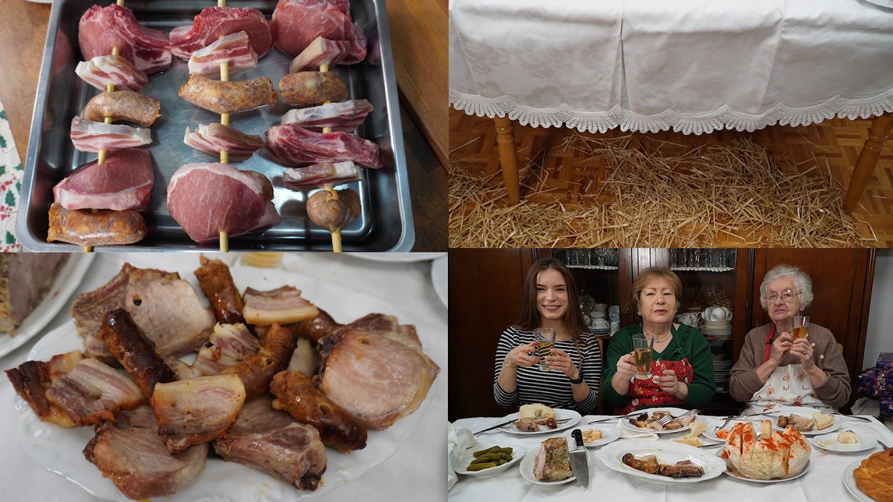 Ražanj za Božićni doručak na baka Aninom salašu