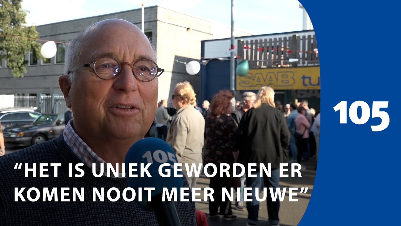 Grote groep Saab-liefhebbers vieren 25ste verjaardag garage | Haarlem105
