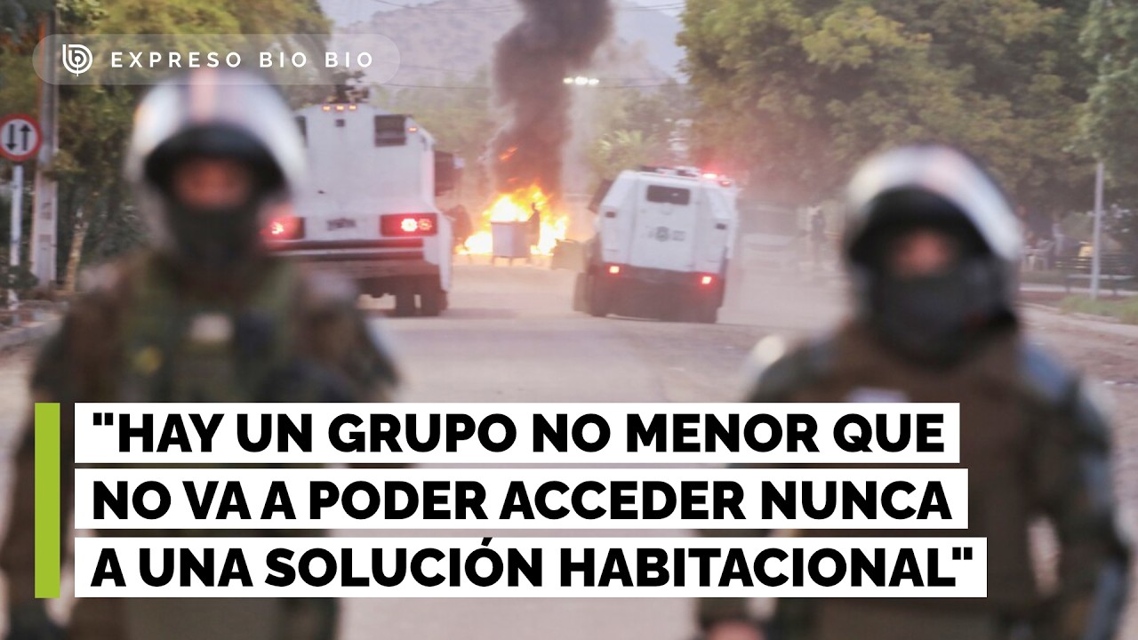Alcalde y desalojo de toma Dignidad: 