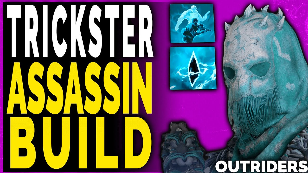 Outriders TRICKSTER ASSASSIN BUILD - ELITE BOSS KILLING END GAME BUILD - FAST CDR MAX DAMAGE