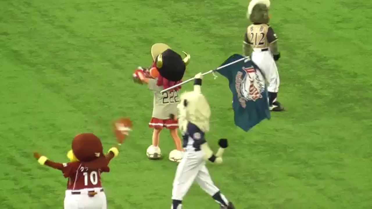 マーくん重い(;´Д｀)(笑)パリーグ応援歌メドレー　プロ野球オールスターゲーム２０１５　東京ドーム