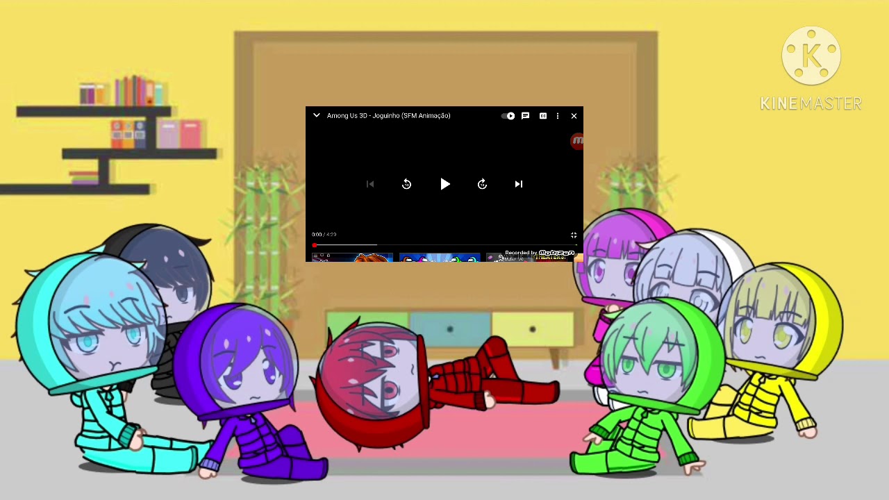 Among Us reacts to (•play our little game•) part 4/4