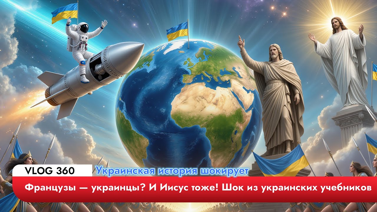 Украинские учебники шокируют весь мир: Французы и Иисус — наши!