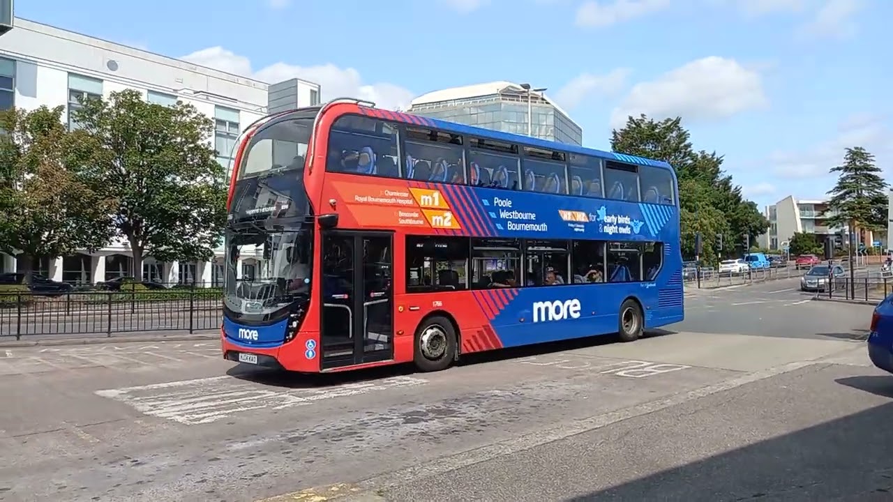 Buses at Poole Bus Station 