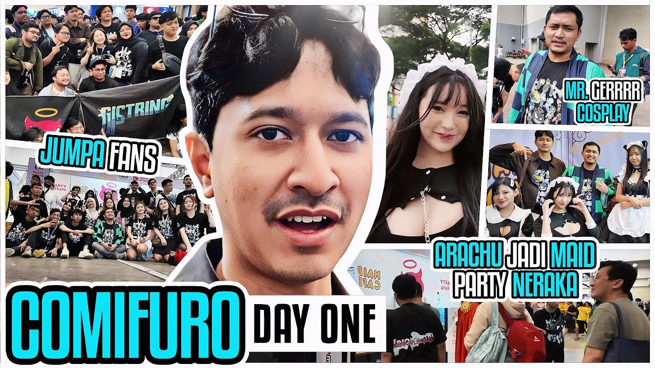 PECAH!!!! DAY 1 PARTY NERAKA MAID CAFE AT COMIFURO ICE BSD!!!🙌