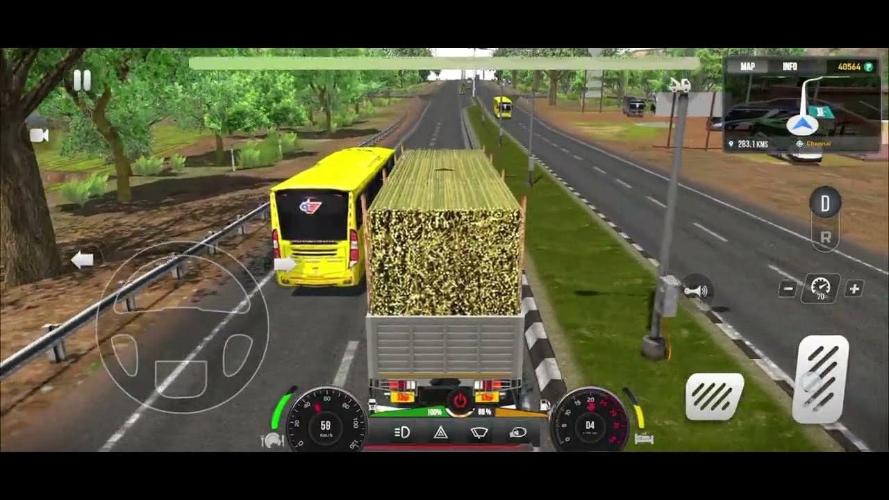 PART 6 I drove Tata Signa 5530 today 🚛🚛! #truck #games #gaming #tatasigna 