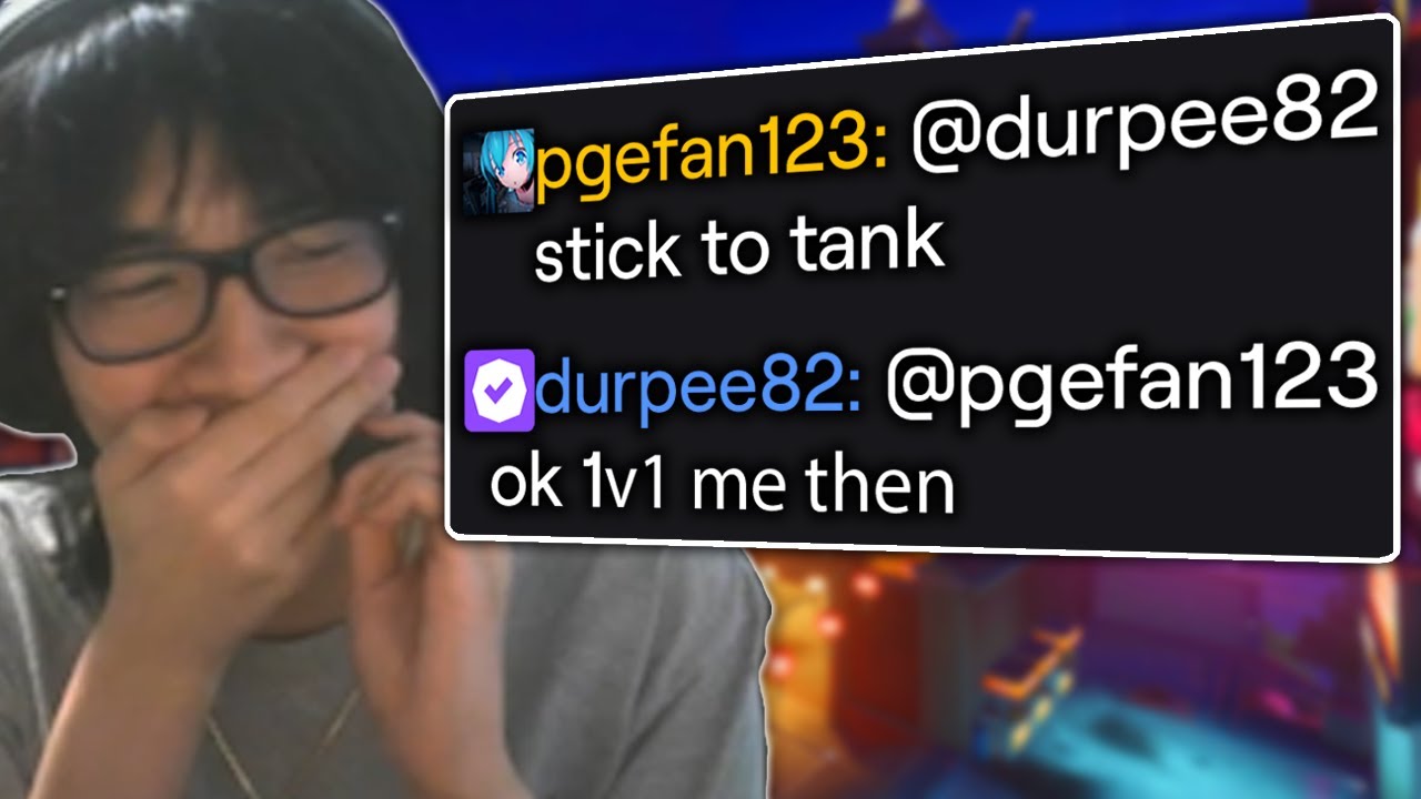 durpee was tired of my chat