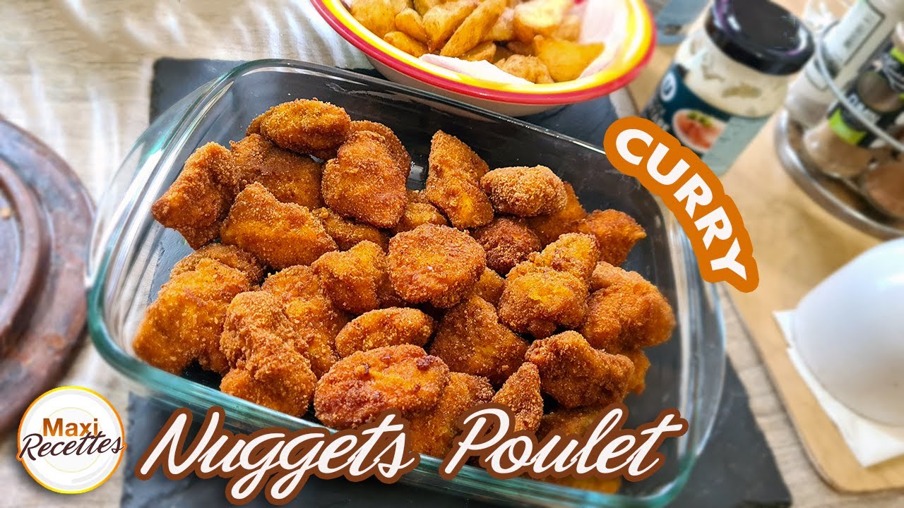Nuggets Poulet au Curry Recette Facile et Rapide
