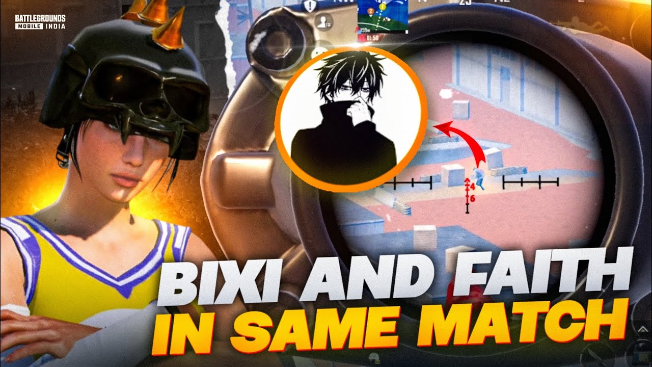 🥵Bixi Op And Faith PlayzZz In Same Match | Streamers Vs Faith PlayzZz wait for @FaithPlayzZzYT