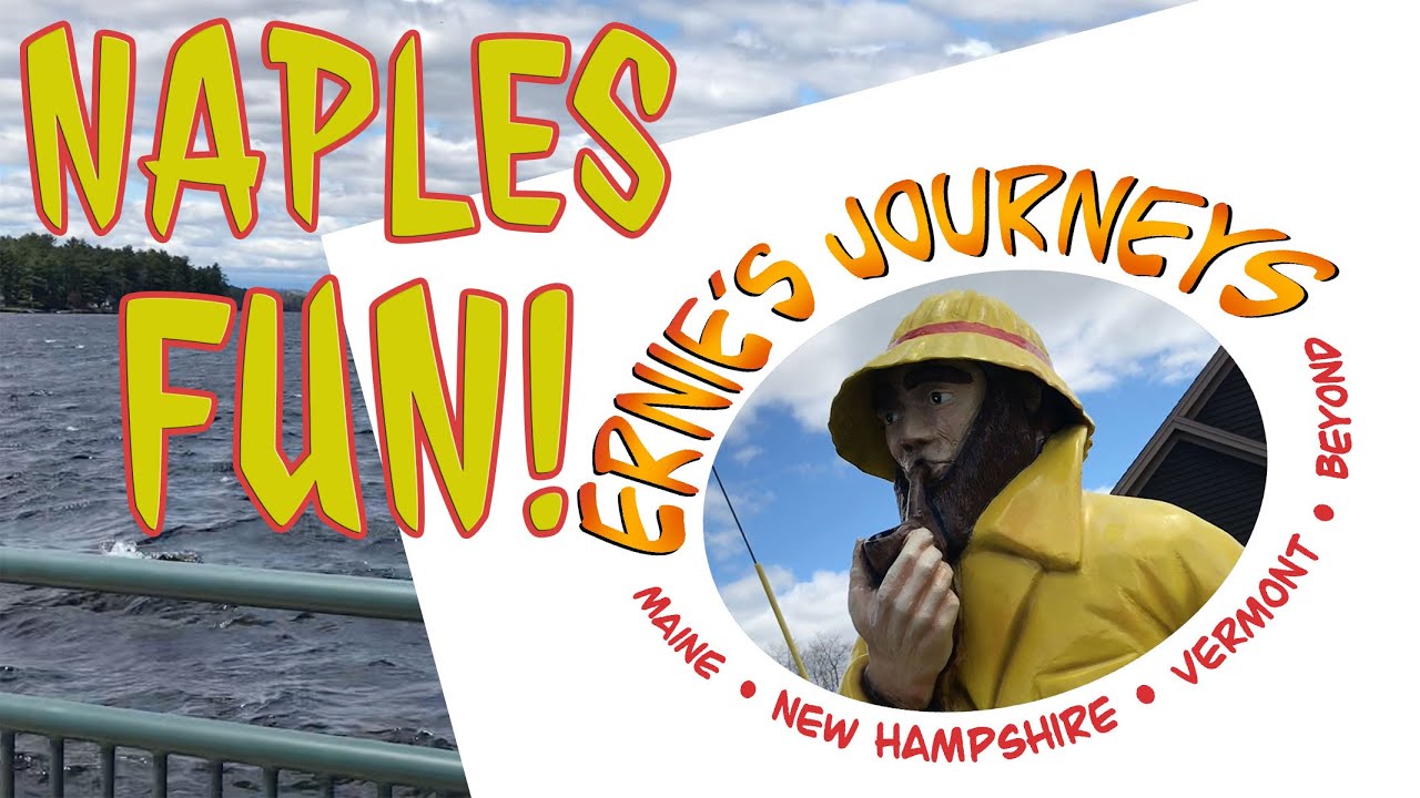 QUICK WALKING TOUR of NAPLES CAUSEWAY! With amazing New York Style Pizza in MAINE!