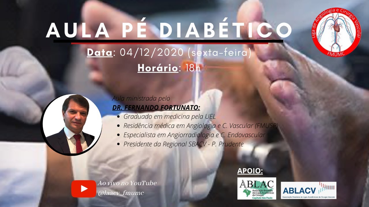 Aula Pé Diabético - LAACV/FMUMC