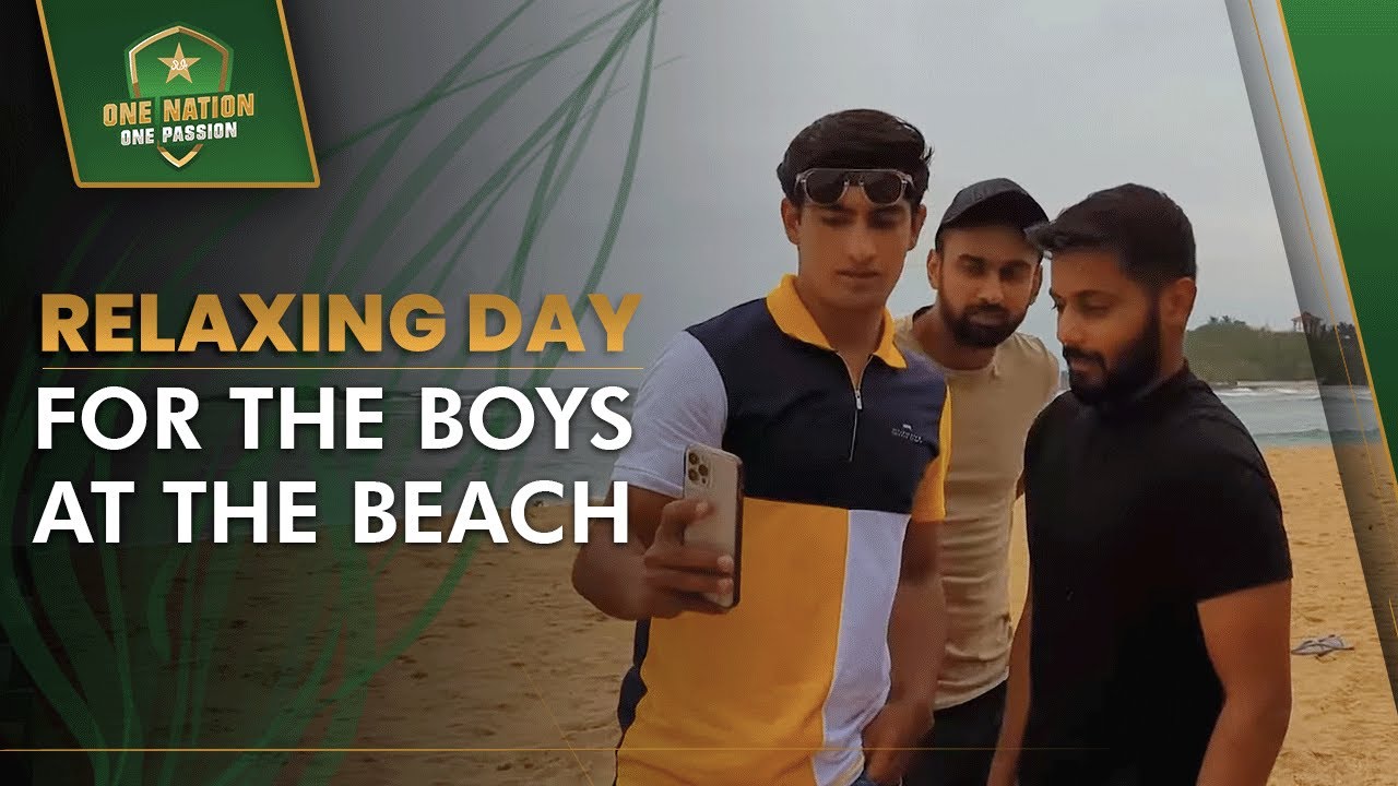Relaxing Day For The Boys At The Beach 🏖️🤳🏐 | PCB | MA2L