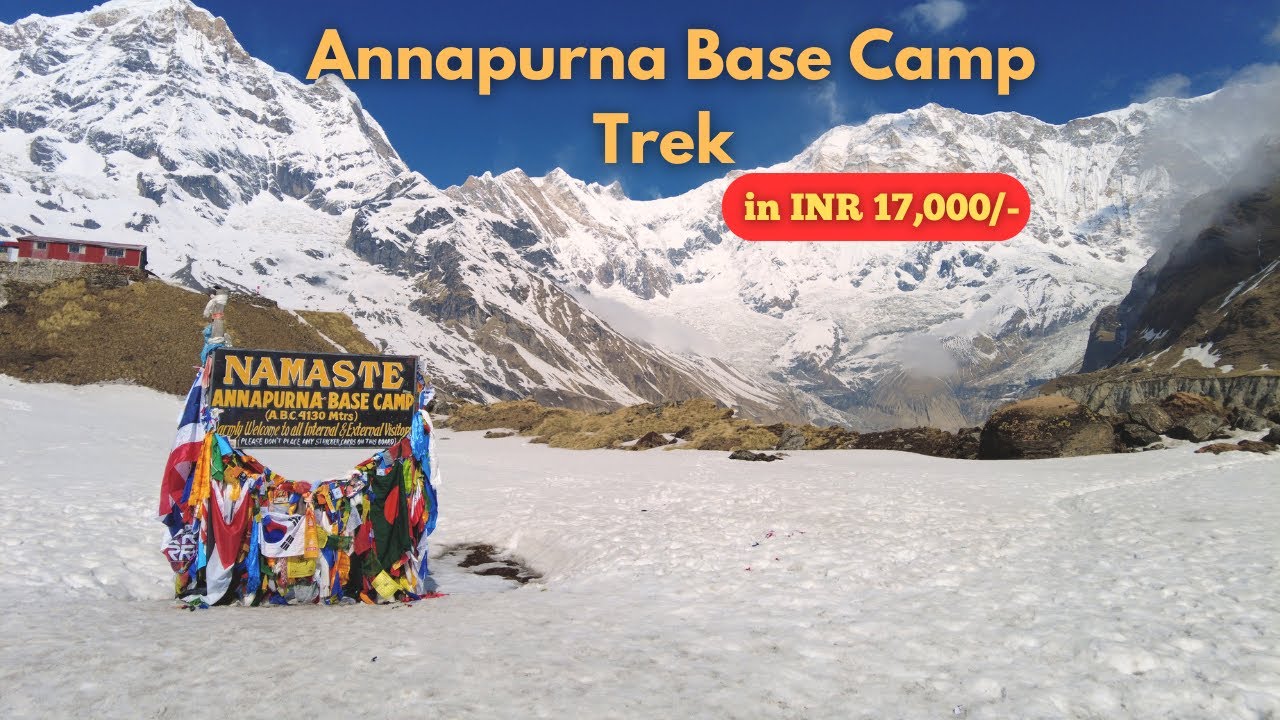Annapurna Base Camp Trek - Complete Guide | Kolkata To Kolkata | Budget & Itinerary | Without Guide