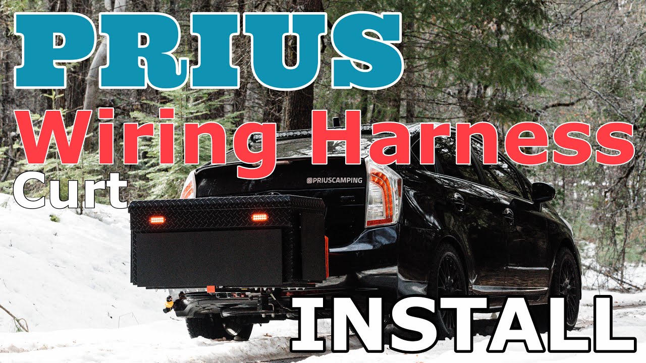 Prius Curt Wiring Harness - INSTALL