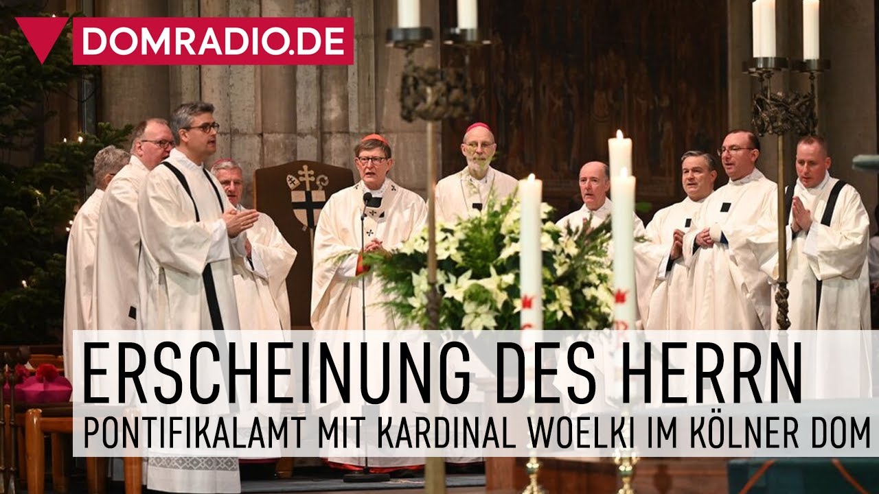 Pontifikalamt am Hochfest der Erscheinung des Herrn mit Kardinal Woelki aus dem Kölner Dom
